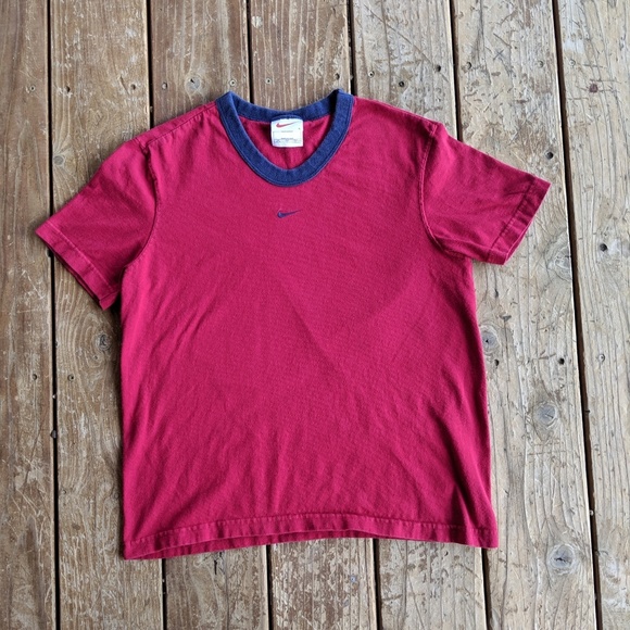 Nike Tops - Nike Red and Blue T-shirt Made in the USA Large